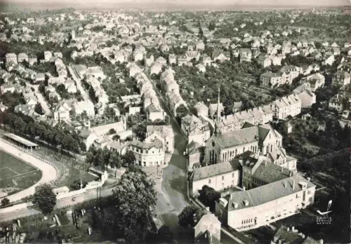 AK / Ansichtskarte MULHOUSE Muehlhausen 68 Alsace Le Couvent et Riedisheim vue aérienne