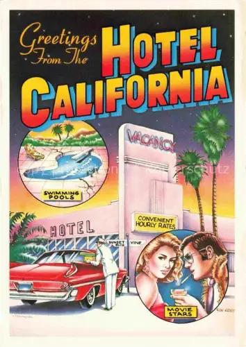 AK / Ansichtskarte LOS ANGELES California USA Hotel California