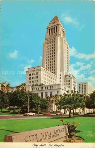 AK / Ansichtskarte LOS ANGELES California USA City Hall