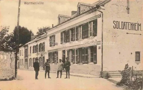 AK / Ansichtskarte Warmeriville REIMS 51 Marne Allgemeine Offiziers-Anstalt Soldatenheim