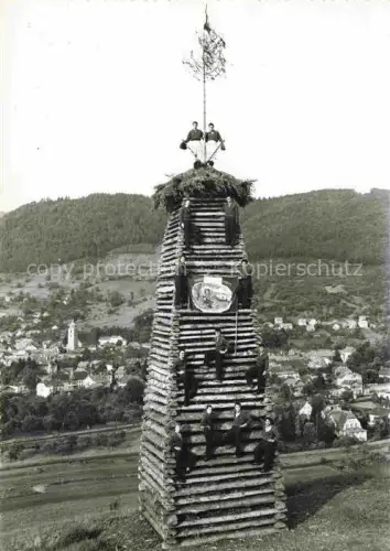 AK / Ansichtskarte Saint-Amarin St-Amarin Alsace 68 Haut Rhin Turm Souvenir Classe 1937 - 1957