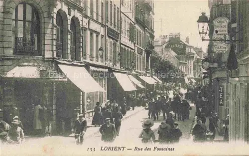 AK / Ansichtskarte LORIENT 56 Morbihan Rue des Fontaines