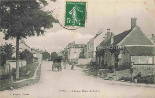 AK / Ansichtskarte Imphy Nevers 58 Nievre Le Bourg Route de Decize