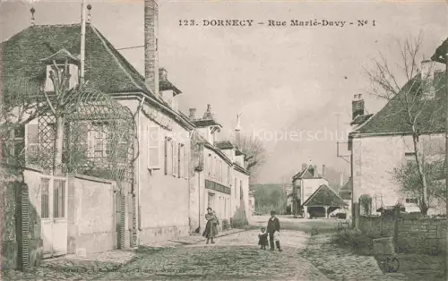 AK / Ansichtskarte Dornecy CLAMECY 58 Nievre Rue Marié-Davy
