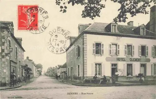 AK / Ansichtskarte Dornes NEVERS 58 Nievre Rue Neuve