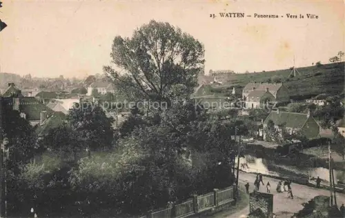 AK / Ansichtskarte Watten  Dunkerque 59 Nord Panorama vers la ville