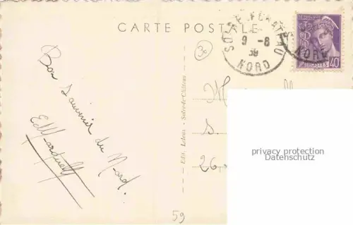 AK / Ansichtskarte Solre-le-Chateau Avesnes-sur-Helpe 59 Nord La Grande Rue Eglise