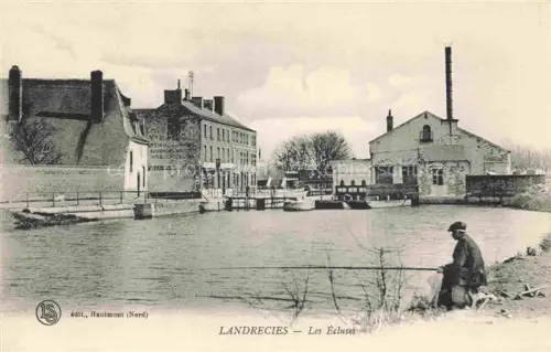 AK / Ansichtskarte Landrecies Avesnes-sur-Helpe 59 Nord Les écluses