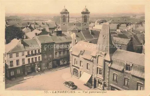 AK / Ansichtskarte Landrecies Avesnes-sur-Helpe 59 Nord Vue panoramique sur la ville