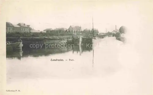 AK / Ansichtskarte Landrecies Avesnes-sur-Helpe 59 Nord Le port