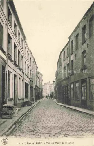 AK / Ansichtskarte Landrecies Avesnes-sur-Helpe 59 Nord Rue du Puits-de-la-Croix