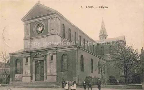 AK / Ansichtskarte Loos LILLE 59 Nord Eglise