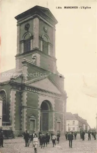 AK / Ansichtskarte Marchies Marchiennes DOUAI 59 Nord Eglise