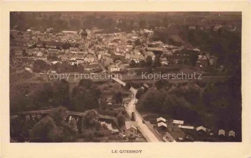AK / Ansichtskarte Le Quesnoy Avesnes-sur-Helpe 59 Nord Vue aérienne Série B No. 7