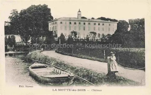 AK / Ansichtskarte La Motte-au-Bois Morbecque Dunkerque 59 Nord Château