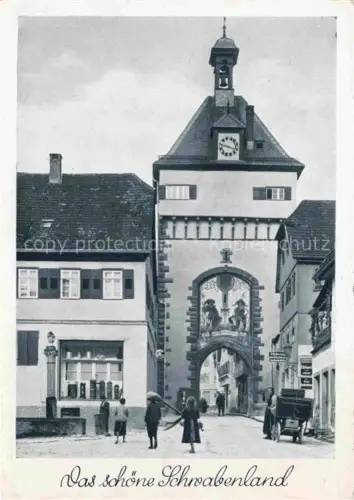 AK / Ansichtskarte Bietigheim Baden Stadttor