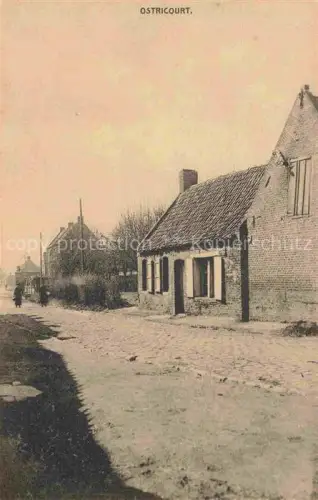 AK / Ansichtskarte Ostricourt LILLE 59 Nord Vue d'ensemble Feldpost