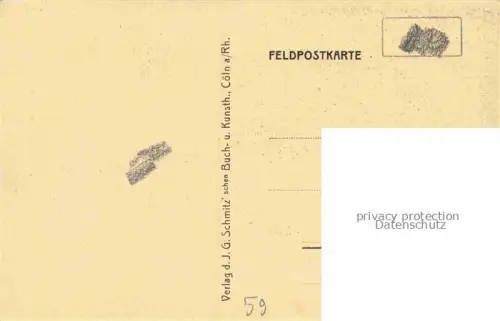 AK / Ansichtskarte Ostricourt LILLE 59 Nord Vue d'ensemble Feldpost