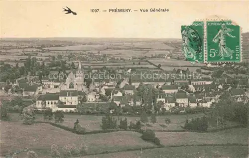 AK / Ansichtskarte Premery Cosne-Cours-sur-Loire 58 Nievre Vue générale aérienne