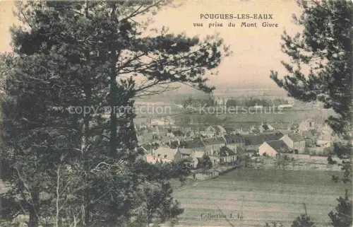 AK / Ansichtskarte Pougues-les-Eaux NEVERS 58 Nievre Vue panoramique prise du Mont Givre