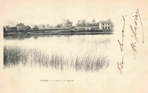 AK / Ansichtskarte Lormes Clamecy 58 Nievre La gare et le Goulot