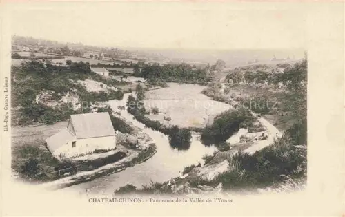 AK / Ansichtskarte Chateau-Chinon 58 Nievre Panorama de la Vallée de l'Yonne