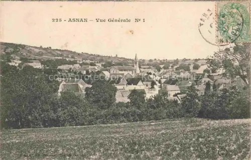 AK / Ansichtskarte Asnan Clamecy 58 Nievre Vue générale