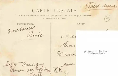 AK / Ansichtskarte Asnan Clamecy 58 Nievre Vue générale