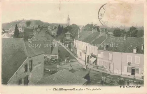 AK / Ansichtskarte Chatillon-en-Bazois Chateau-Chinon 58 Nievre Vue générale