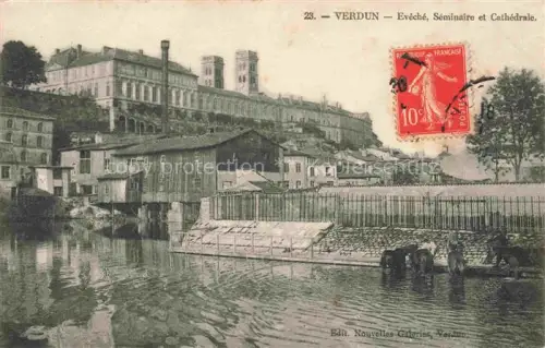 AK / Ansichtskarte VERDUN  55 Meuse Evêché Séminaire et Cathédrale