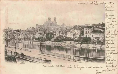 AK / Ansichtskarte VERDUN  55 Meuse Vue générale Ville Haute