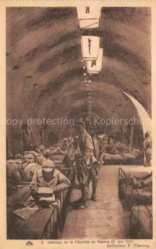 AK / Ansichtskarte VERDUN  55 Meuse Intérieur de la Citadelle