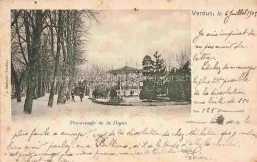 AK / Ansichtskarte VERDUN  55 Meuse Promenade de la Digue