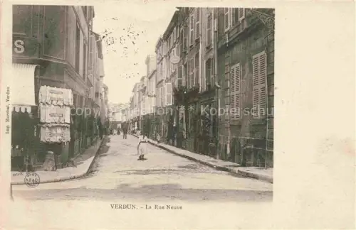 AK / Ansichtskarte VERDUN  55 Meuse La Rue Neuve