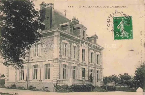 AK / Ansichtskarte Montbracon Dommartin Chateau-Chinon 58 Nievre Château