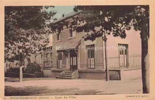 AK / Ansichtskarte Fourchambault NEVERS 58 Nievre Ecole des Filles