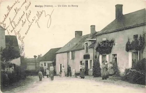 AK / Ansichtskarte Guipy Clamecy 58 Nievre Un coin du Bourg