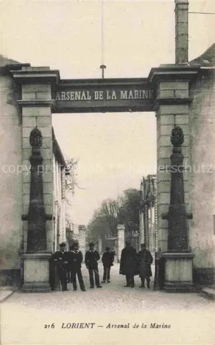 AK / Ansichtskarte LORIENT 56 Morbihan Arsenal de la Marine