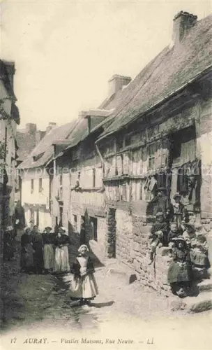 AK / Ansichtskarte Auray Lorient 56 Morbihan Vieilles maisons Rue Neuve