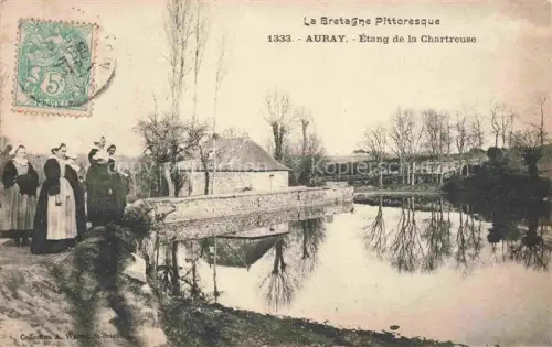 AK / Ansichtskarte Auray Lorient 56 Morbihan Etang de la Chartreuse