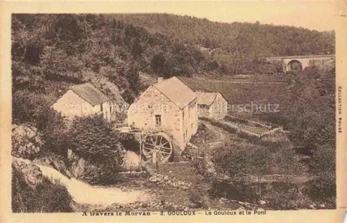 AK / Ansichtskarte Gouloux Chateau-Chinon 58 Nievre Le Gouloux et le pont