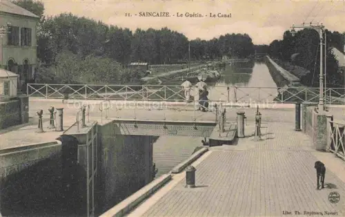 AK / Ansichtskarte Saincaize-le-Guetin NEVERS 58 Nievre Le Canal
