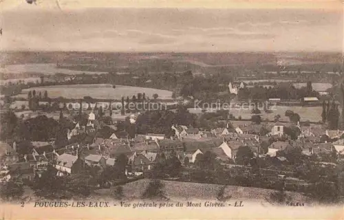 AK / Ansichtskarte Pougues-les-Eaux NEVERS 58 Nievre Vue générale prise du Mont Givres
