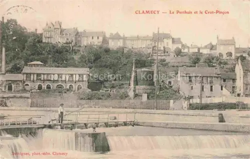 AK / Ansichtskarte CLAMECY 58 Nievre Le Perthuis et le Crot-Pincon