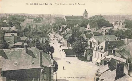 AK / Ansichtskarte COSNE-sur-Loire 58 Nievre Vue générale
