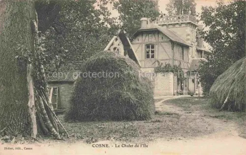 AK / Ansichtskarte COSNE -Cours-sur-Loire 58 Nievre Le Chalet de l'Ile