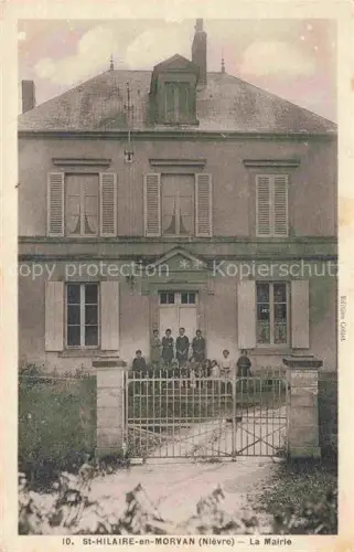 AK / Ansichtskarte St-Hilaire-en-Morvan La Mairie