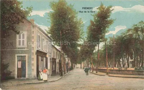 AK / Ansichtskarte Premery Cosne-Cours-sur-Loire 58 Nievre Rue de la Gare