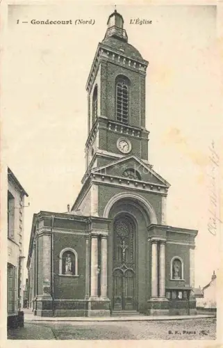 AK / Ansichtskarte Gondecourt LILLE 59 Nord Eglise Kirche
