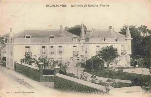 AK / Ansichtskarte Gommegnies Avesnes-sur-Helpe 59 Nord Habitation de Monsieur Hennion